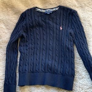 Polo Ralph Lauren navy blue sweater